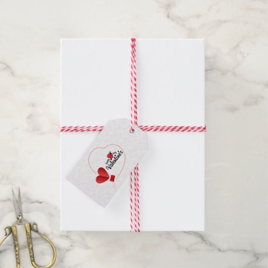 Valentijnsdag CadeauLabels (Met Touw)