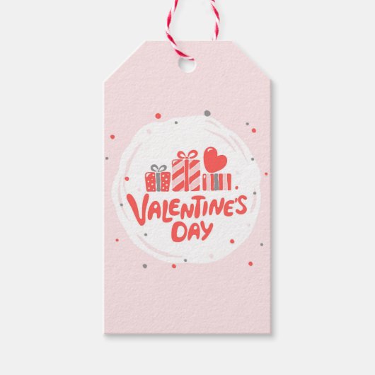 Valentijnsdag CadeauLabels (Voorkant)
