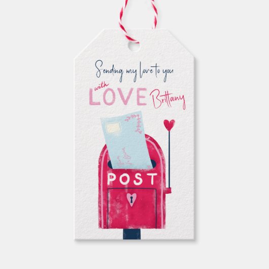 Valentijnsdag CadeauLabels | Mijn liefdesadvertent (Voorkant)