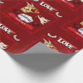 Valentijnsdag Cadeaupapier (Hoek)