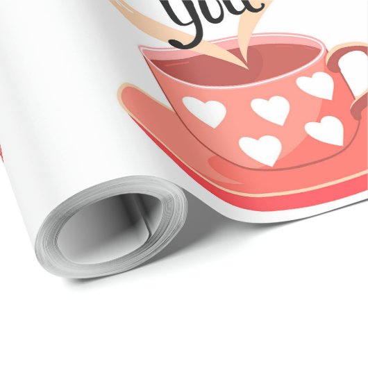 Valentijnsdag Cadeaupapier (Rol Hoek)