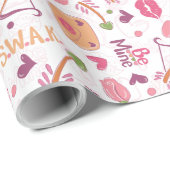 Valentijnsdag Cadeaupapier (Rol Hoek)