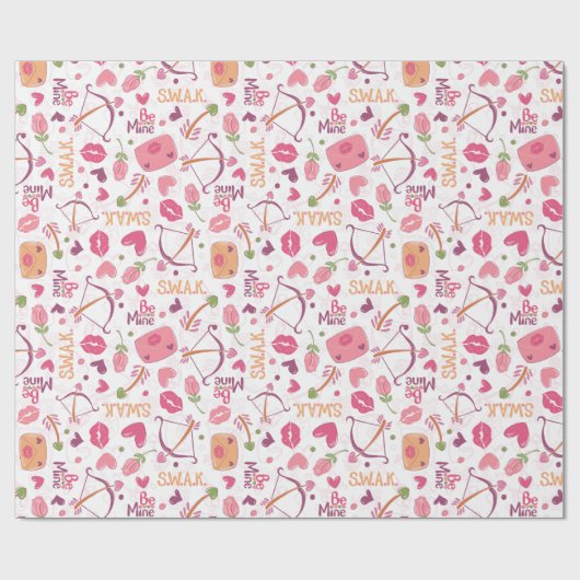 Valentijnsdag Cadeaupapier (Vlak)