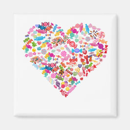 Valentijnsdag Cadeaus Snoep Hart Vorm Design Magneet