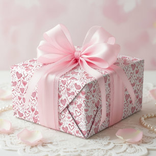 Valentijnsdag Cadeauverpakking Cute Love coquette Cadeaupapier