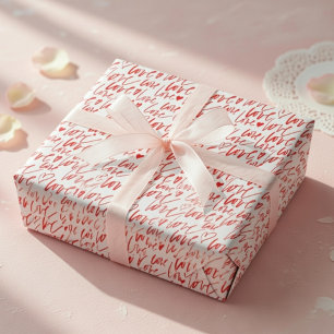 Valentijnsdag Cadeauverpakking Cute Love coquette Cadeaupapier