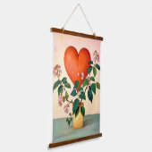 Valentijnsdag Cadeft Hangend Wandkleed (Gebogen)