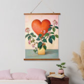 Valentijnsdag Cadeft Hangend Wandkleed (Slaapkamer)