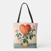 Valentijnsdag Cadeft Tote Bag (Achterkant)