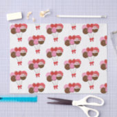 Valentijnsdag Cake Poppen Sugar Sweets Custom Tissuepapier (Craft)