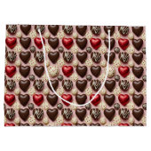 Valentijnsdag Candy Hearts Cadeautas (Achterkant)