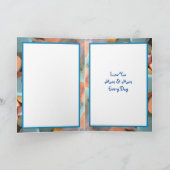 Valentijnsdag Candy Hearts Fotokaart Kaart (Binnen)