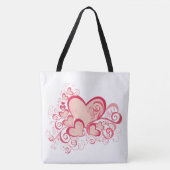 Valentijnsdag Canvas tas (Voorkant)