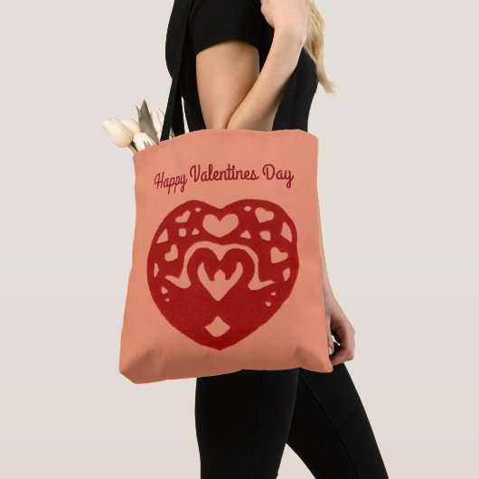 Valentijnsdag Canvas tas (Dichtbij)