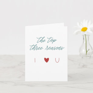 Valentijnsdag Card - Gay Male Kaart