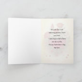 Valentijnsdag Card - Ik heb je geprezen Feestdagen Kaart (Binnen)