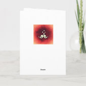 Valentijnsdag Card Tortelduifjes Feestdagen Kaart (Achterkant)