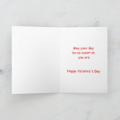 Valentijnsdag Card voor Godson Feestdagen Kaart (Binnen)