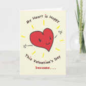 Valentijnsdag Card voor pap Feestdagen Kaart (Voorkant)