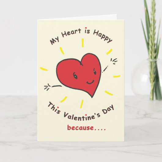 Valentijnsdag Card voor pap Feestdagen Kaart (Voorkant)