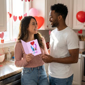 Valentijnsdag Cartoon Personage Feestdagen Kaart