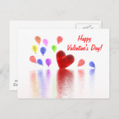 Valentijnsdag Celebratie Feestdagenkaart (Voorkant / Achterkant)