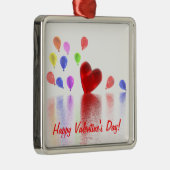 Valentijnsdag Celebratie Metalen Ornament (Rechts)