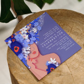 Valentijnsdag Celebration Modern Girly Floral Kaart