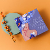 Valentijnsdag Celebration Modern Girly Floral Kaart