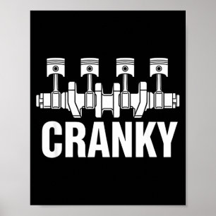 Valentijnsdag Chagrijnige Krukas Ontwerp Voor Mech Poster