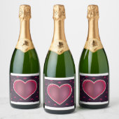 Valentijnsdag, champagne 🍾 etiketten 🥂 (Flessen)