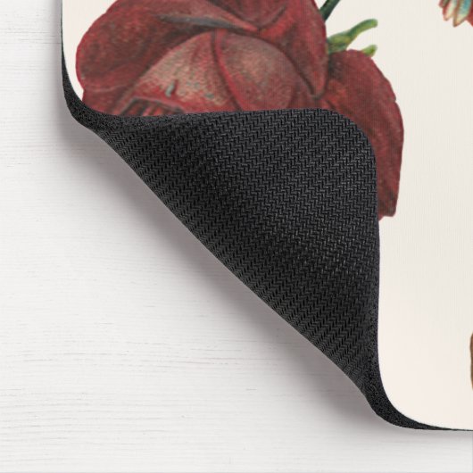  Valentijnsdag Cherub en Victoriaans Roos Muismat (Hoek)