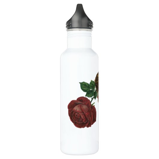 Valentijnsdag Cherub en Victoriaans Roos Waterfles (Links)