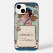  Valentijnsdag, Cherub met liefdesbrieven Case-Mate iPhone Case (Achterkant)
