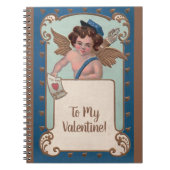  Valentijnsdag, Cherub met liefdesbrieven Notitieboek (Voorkant)