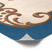 Valentijnsdag, Cherub met liefdesbrieven Poster (Hoek)