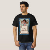  Valentijnsdag, Cherub met liefdesbrieven T-shirt (Voorkant volledig)
