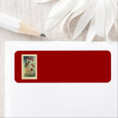  Valentijnsdag, Cherub met Magnet Hearts Etiket (Insitu)