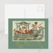  Valentijnsdag Cherubs Briefkaart (Voorkant / Achterkant)