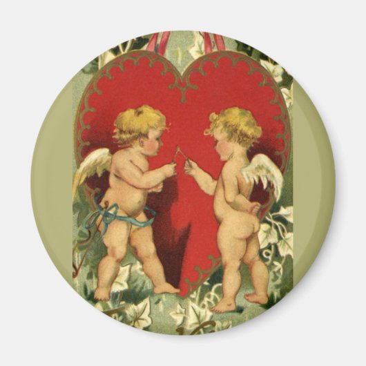  Valentijnsdag, Cherubs maken een wens Magneet (Voorkant)