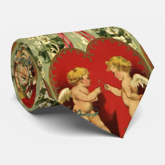  Valentijnsdag, Cherubs maken een wens Stropdas (Opgerold)