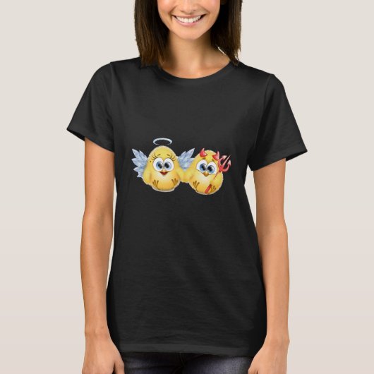 Valentijnsdag Chicken 1 T-shirt (Voorkant)