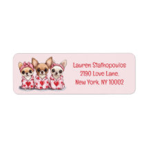 Valentijnsdag Chihuahua Dogs