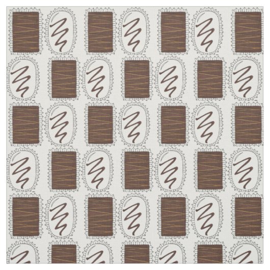 Valentijnsdag Chocolade Bon Snoep Sweets Stof (Swatch)