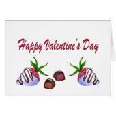 Valentijnsdag Chocolade Dekte aardbeien (Voorkant Horizontaal)