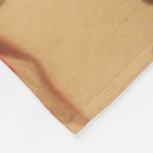  Valentijnsdag Chocolade en Bloemen Fleece Deken (Hoek)