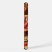  Valentijnsdag Chocolade en Bloemen iPhone Hoesje (Rechterkant)