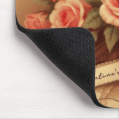  Valentijnsdag Chocolade en Bloemen Muismat (Hoek)