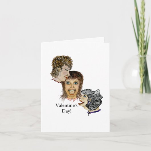 Valentijnsdag: Chocolade is geen Kaart die zich vo (Voorkant)