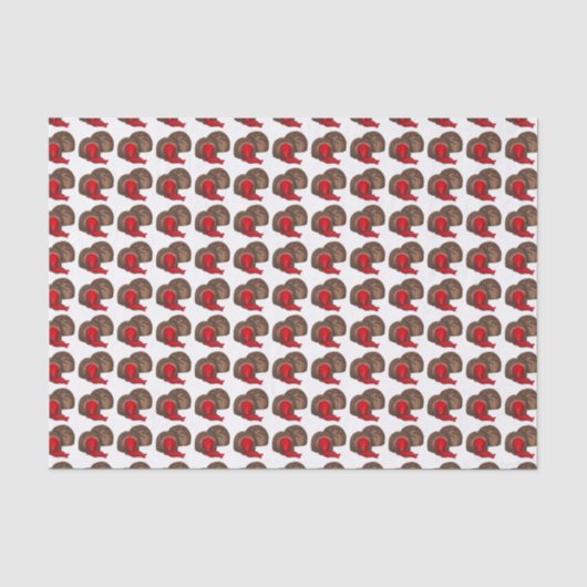 Valentijnsdag Chocolate Cherry Cordial Tissue Tissuepapier (Voorkant)